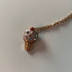Ice Cream Cone Necklace